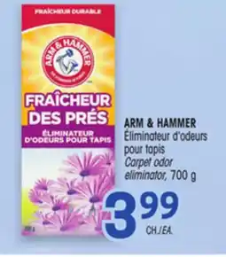 Uniprix ARM & HAMMER Eliminateur d'odeurs Carpet/odor pour tapis eliminator offer