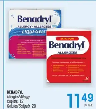 Uniprix BENADRYL Allergies Gélules/Allergy Softgels offer