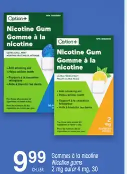 Uniprix Gommes à la nicotine / Nicotine gums offer