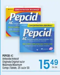 Uniprix PEPCID AC Antiacide Originale Maximale Compr. /Antacid Original Maximum Tablets offer
