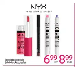 Uniprix NYX Maquillage sélectionné/Selected makeup products offer