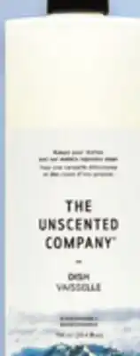 Uniprix THE UNSCENTED COMPANY Détergent liquide pour vaisselle/Dishwashing liquid offer