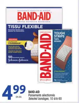 Uniprix BAND-AID Pansements sélectionnés/Selected bandages offer