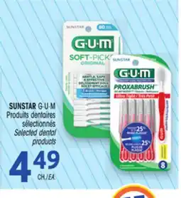 Uniprix SUNSTAR G·U·M Produits dentaires sélectionnés/Selected dental products offer