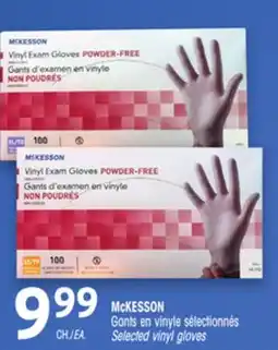 Uniprix McKESSON Gants en vinyle sélectionnés offer