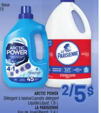 Uniprix ARCTIC POWER, LA PARISIENNE offer