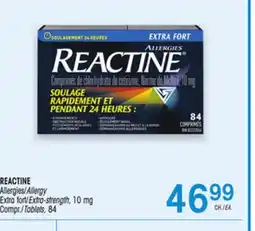 Uniprix REACTINE Allergies/Allergy, Extra fort/Extra-strength offer