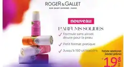 Uniprix ROGER & GALLET Parfums sélectionnés/Selected perfumes offer