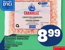 Marché Bonichoix CARAVELLE FROZEN WILD COLD WATER SHRIMP offer