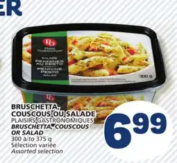Marché Bonichoix PLAISIRS GASTRONOMIQUES BRUSCHETTA, COUSCOUS OR SALAD offer