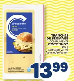 Marché Bonichoix COMPLIMENTS CHEESE SLICES offer
