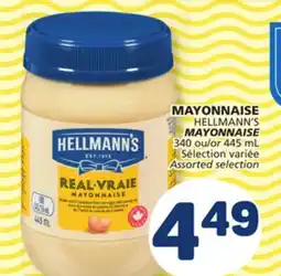 Marché Bonichoix HELLMANN'S MAYONNAISE offer