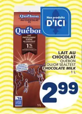 Marché Bonichoix SEALTEST CHOCOLATE MILK offer