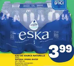 Marché Bonichoix ESKA NATURAL SPRING WATER offer