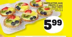 Marché Bonichoix (3.in) FRUIT TARTS offer