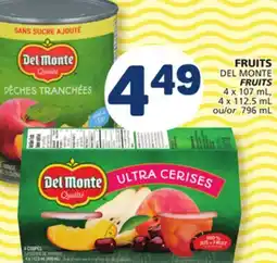 Marché Bonichoix DEL MONTE FRUITS offer