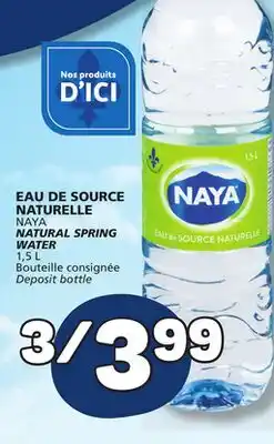 Marché Bonichoix NAYA NATURAL SPRING WATER offer