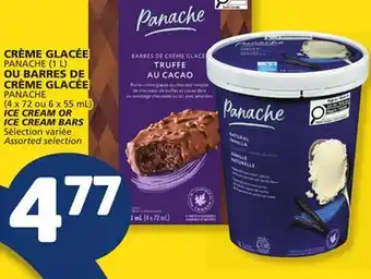 Marché Bonichoix PANACHE (1 L) PANACHE (4 x 72 or 6 x 55 mL) ICE CREAM OR ICE CREAM BARS offer