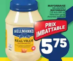 Marché Bonichoix HELLMANN's MAYONNAISE offer