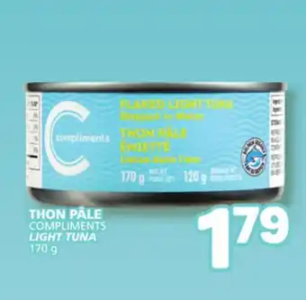 Marché Bonichoix COMPLIMENTS LIGHT TUNA LIGHT offer