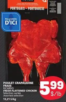 Marché Bonichoix RICARDO FRESH FLATTENED CHICKEN offer