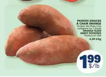 Marché Bonichoix ORANGE FLESH SWEET POTATOES offer