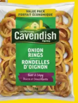 Giant Tiger Cavendish Farms potato wedges or onion rings offer