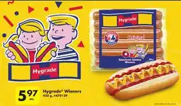 Giant Tiger Hygrade Wieners offer
