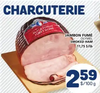 Marché Bonichoix OLYMEL OLYMEL SMOKED HAM offer