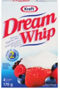 Giant Tiger Kraft Dream Whip or Betty Crocker dessert mix offer