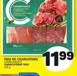 Marché Bonichoix COMPLIMENTS CHARCUTERIE TRIO offer