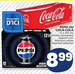 Marché Bonichoix PEPSI OR COCA-COLA offer