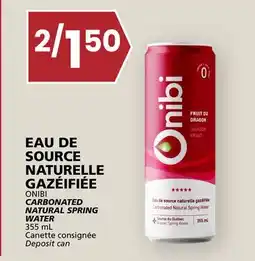Rachelle-Bery Grocery ONIBI CARBONATED NATURAL SPRING WATER offer