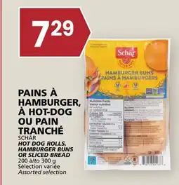 Rachelle-Bery Grocery SCHÄR HOT DOG ROLLS, HAMBURGER BUNS OR SLICED BREAD offer
