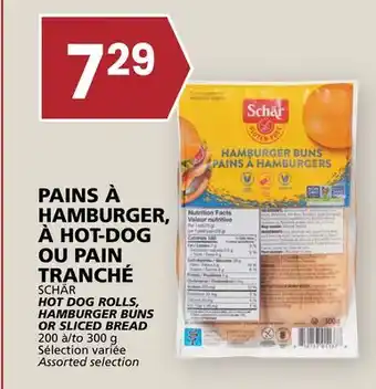 Rachelle-Bery Grocery SCHÄR HOT DOG ROLLS, HAMBURGER BUNS OR SLICED BREAD offer