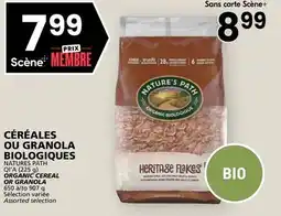 Rachelle-Bery Grocery NATURES PATH QI'A (225 g) ORGANIC CEREAL OR GRANOLA offer