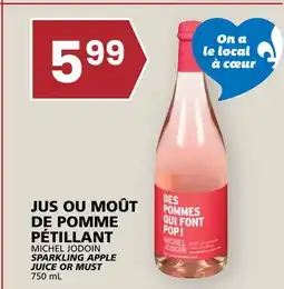 Rachelle-Bery Grocery MICHEL JODOIN SPARKLING APPLE JUICE OR MUST offer