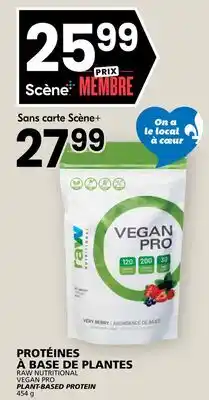 Rachelle-Bery Grocery RAW NUTRITIONAL VEGAN PRO PLANT-BASED PROTEIN offer