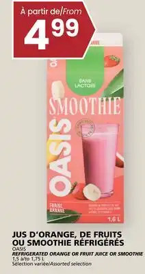 Rachelle-Bery Grocery OASIS REFRIGERATED ORANGE OR FRUIT JUICE OR SMOOTHIE offer