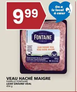 Rachelle-Bery Grocery FAMILLE FONTAINE LEAN GROUND VEAL offer