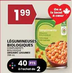 Rachelle-Bery Grocery COMPLIMENTS ORGANIC LEGUMES offer