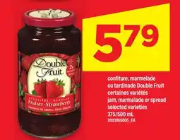 Maxi CONFITURE, MARMELADE OU TARDINADE DOUBLE FRUIT | JAM, MARMALADE OR SPREAD, 375/500 ML offer