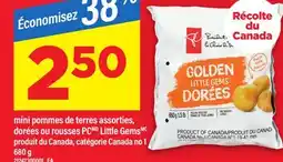 Maxi MINI POMMES DE TERRES ASSORTIES, DORÉES OU ROUSSES PC LITTLE GEMS, 680 g offer