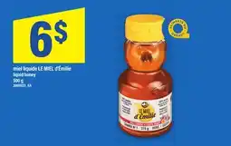 Maxi MIEL LIQUIDE LE MIEL D'ÉMILIE |LIQUID HONEY 500 G offer