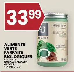 Rachelle-Bery Grocery BOTANICA ORGANIC PERFECT GREENS offer