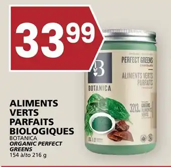 Rachelle-Bery Grocery BOTANICA ORGANIC PERFECT GREENS offer