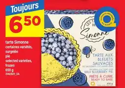 Maxi TARTE SIMONNE | PIE, 650 G offer