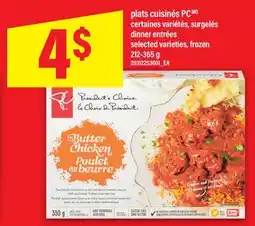 Maxi PLATS CUISINÉS PC | DINNER ENTRÉES, 212-365 G offer