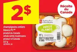 Maxi CHAMPIGNONS ENTIERS BLANCS PC | WHOLE WHITE MUSHROOMS, 227 g offer