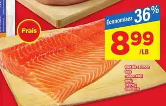 Maxi FILET DE SAUMON FRAIS | SALMON FILLET FRESH offer